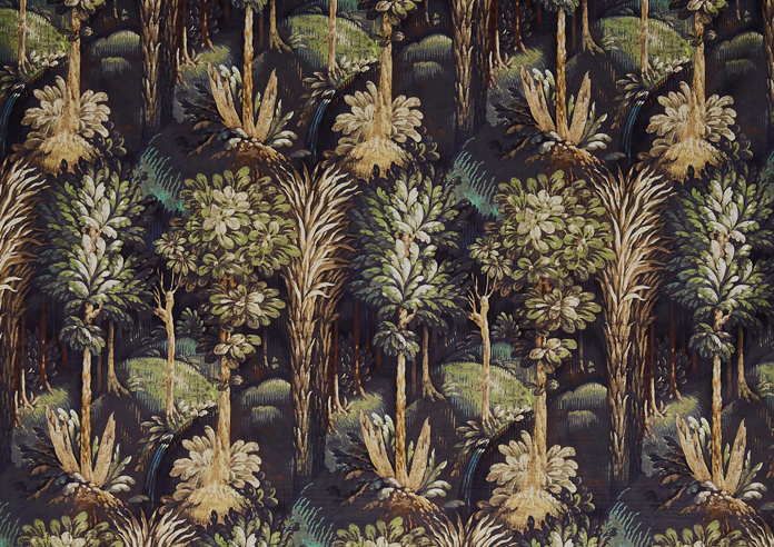 Forbidden, Forest Ebony - Fabric Only - Image 3